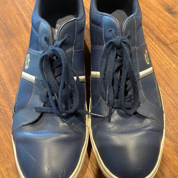 Lacoste‎ Men\'s Dark Blue Sneakers alligator logo size 13 main image 9